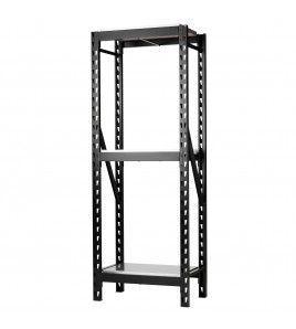 BUNKER® 14 Piece Modular 3 Tier Racking with Stainless Steel Shelving, 750mm