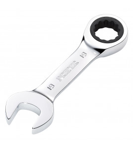 Draper HI-TORQ® Metric Stubby Ratchet Combination Spanner, 19mm