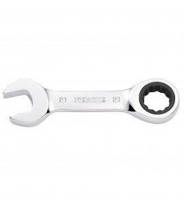 Draper HI-TORQ® Metric Stubby Ratchet Combination Spanner, 19mm