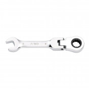 Draper HI-TORQ® Metric Stubby Flexible Head Ratchet Combination Spanner, 8mm