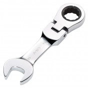Draper HI-TORQ® Metric Stubby Flexible Head Ratchet Combination Spanner, 14mm