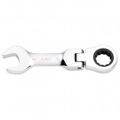 Draper HI-TORQ® Metric Stubby Flexible Head Ratchet Combination Spanner, 14mm