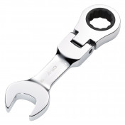 Draper HI-TORQ® Metric Stubby Flexible Head Ratchet Combination Spanner, 16mm