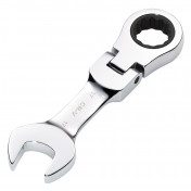 Draper HI-TORQ® Metric Stubby Flexible Head Ratchet Combination Spanner, 17mm