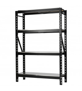BUNKER® 18 Piece Modular 4 Tier Racking with Stainless Steel Shelving, 1500mm