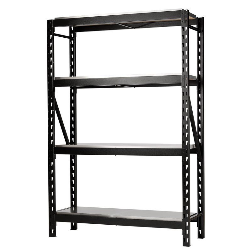 BUNKER 18 Piece Modular 4 Tier Racking with Stainless Steel Shelving, 1500mm