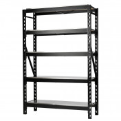 BUNKER® 22 Piece Modular 5 Tier Racking with Stainless Steel Shelving, 1500mm