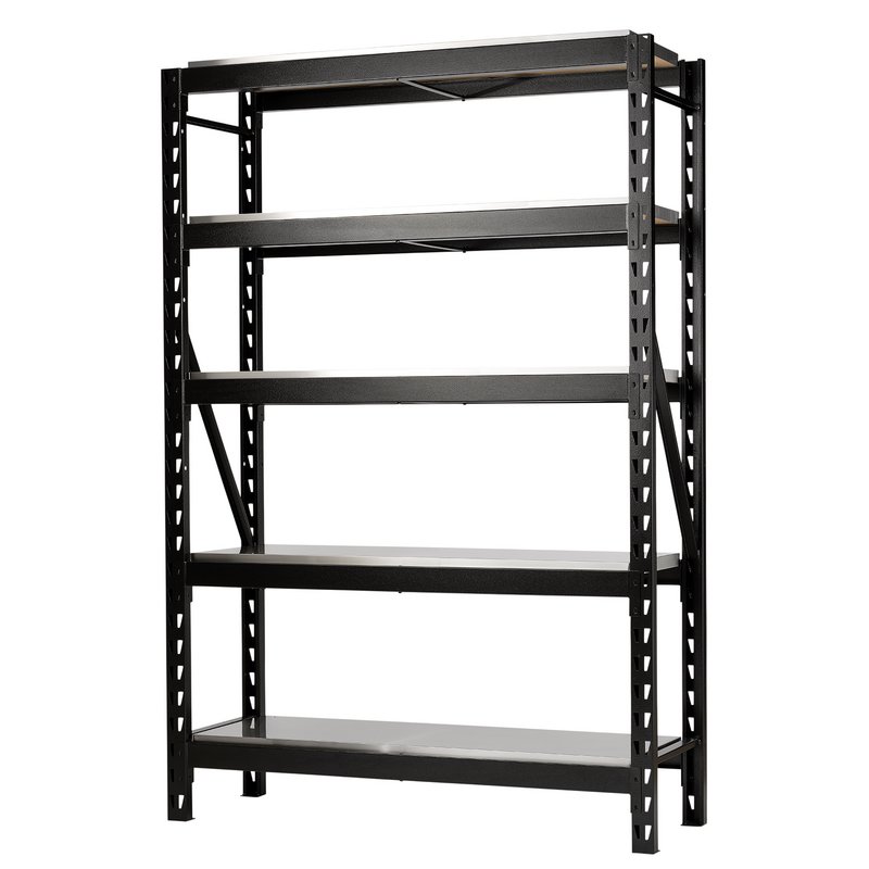BUNKER 22 Piece Modular 5 Tier Racking with Stainless Steel Shelving, 1500mm