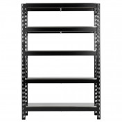 BUNKER® 22 Piece Modular 5 Tier Racking with Stainless Steel Shelving, 1500mm