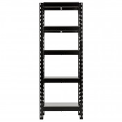 BUNKER® 22 Piece Modular 5 Tier Racking with Stainless Steel Shelving, 750mm