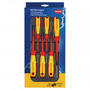 KNIPEX 00 20 12 V03 VDE Insulated Phillips®/Pozidriv® Screwdriver Set