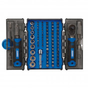 Ratchet and Screwdriver Bit Set (78 Piece)