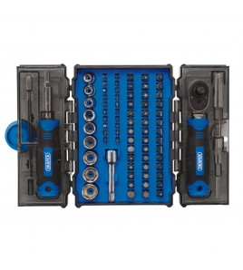 Ratchet and Screwdriver Bit Set (78 Piece)