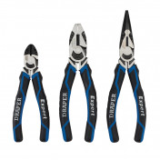 Draper Expert High Leverage Plier Set, Blue (3 Piece)