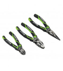 Draper Expert High Leverage Plier Set, Green (3 Piece)