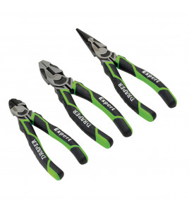 Draper Expert High Leverage Plier Set, Green (3 Piece)
