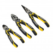 Draper Expert High Leverage Plier Set, Yellow (3 Piece)