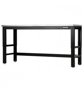 BUNKER® Workbench with Stainless Steel Worktop, 1830mm