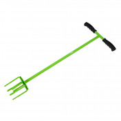 Soft Grip Handle Garden Tiller