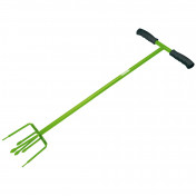 Soft Grip Handle Garden Tiller