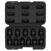 Impact Pipe Plug Socket Set, 3/8 Sq. Dr. (11 Piece)