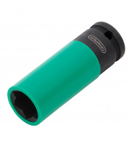 Wheel Nut Socket, 1/2 Sq. Dr., 21mm