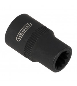 Brake Caliper Socket 3/8Sq Drive, 8mm, 11-Point