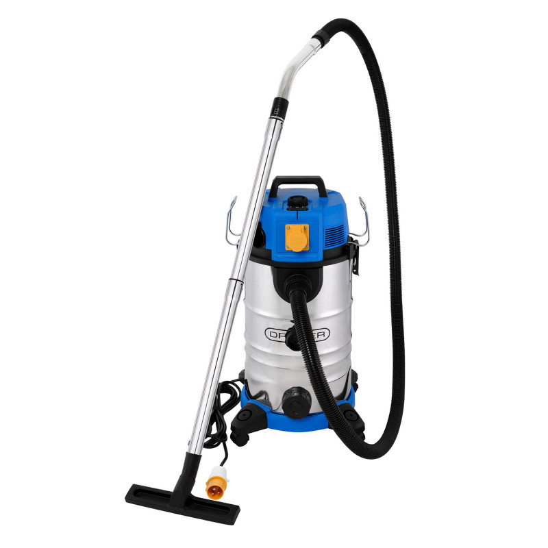 110V M-Class Wet and Dry Vacuum Cleaner with Power Take-Off, 35L, 1100W
