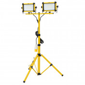 110V SMD LED Tripod Site Light, 2 x 50W, 12000 Lumens