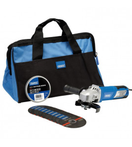 230V Angle Grinder Kit, 115mm, 950W