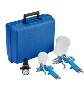 HVLP Air Paint Spray Gun Kit (7 Piece)