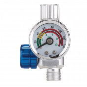1/4 BSP On-Gun Air Regulator and Gauge, 140psi