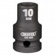 Draper HI-TORQ® Impact Socket, 1/2 Sq. Dr., 10mm