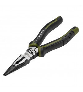 Draper Expert High Leverage Long Nose Pliers, 160mm
