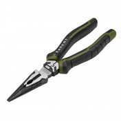 Draper Expert High Leverage Long Nose Pliers, 200mm