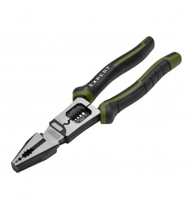 Draper Expert Combination Pliers with Wire Stripper, 200mm