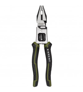 Draper Expert Combination Pliers with Wire Stripper, 200mm