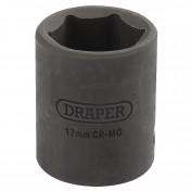 Draper Expert HI-TORQ® Impact Socket, 1/2 Sq. Dr., 22mm