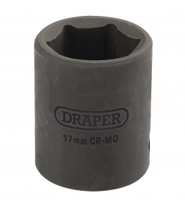 Draper HI-TORQ® Impact Socket, 1/2 Sq. Dr., 22mm