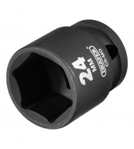 Draper HI-TORQ® Impact Socket, 1/2 Sq. Dr., 24mm
