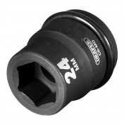 Draper Expert HI-TORQ® 6 Point Impact Socket, 3/4 Sq. Dr., 24mm