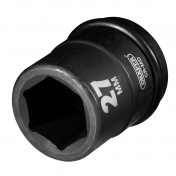 Draper Hi-TORQ® Impact Socket, 3/4 Sq. Dr., 27mm