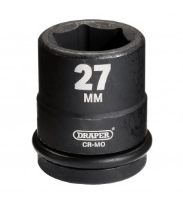 Draper Hi-TORQ® Impact Socket, 3/4 Sq. Dr., 27mm