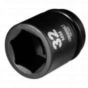 Draper Hi-TORQ® Impact Socket, 3/4 Sq. Dr., 32mm