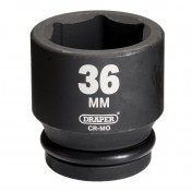 Draper Hi-TORQ® Impact Socket, 3/4 Sq. Dr., 36mm