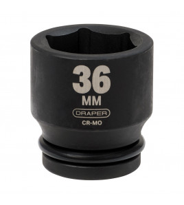 Draper Hi-TORQ® Impact Socket, 3/4 Sq. Dr., 36mm