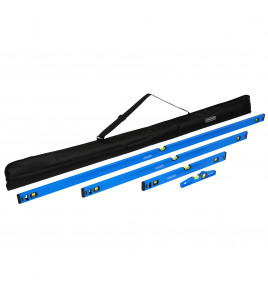 Box and Torpedo Spirit Level Set (4 Piece)
