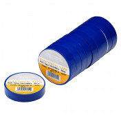 Blue PVC Electrical Insulation Tape, 19mm x 33m (Pack of 10)