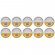 Grey PVC Electrical Insulation Tape, 19mm x 33m (Pack of 10)