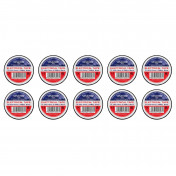 Black PVC Electrical Insulation Tape, 19mm x 20m (Pack of 10)